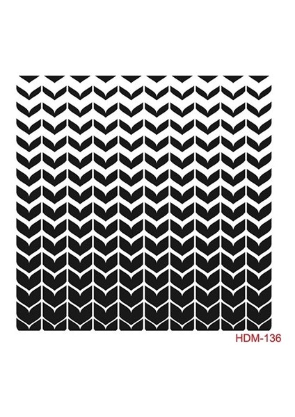 Home Dekor Stencil HDM136 25 x 25