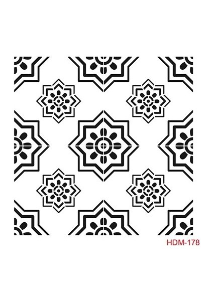 Home Dekor Stencil HDM178 25 x 25