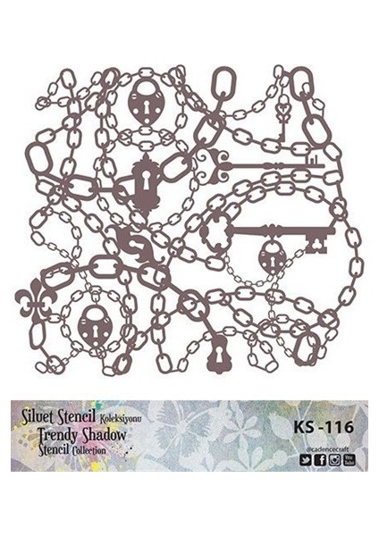 KS116 Silüet Stencil
