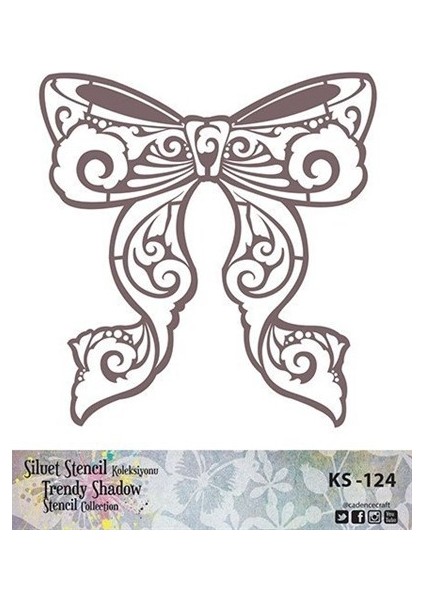 KS124 Silüet Stencil