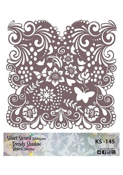 KS145 Silüet Stencil
