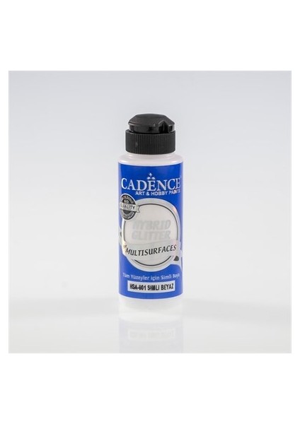 Beyaz Cadence Multisurface Altın Simli Akrilik Boya HSA001 - 120 ml