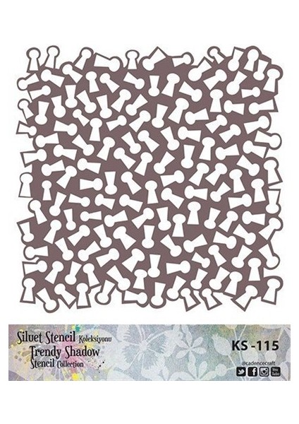 KS115 Silüet Stencil