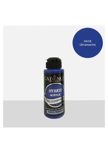 Ultramarine Cadence Multisurface Akrilik Boya H038 - 120 ml