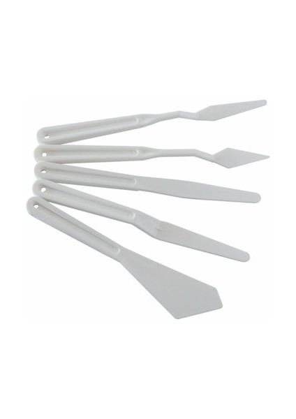 Plastik Spatula Seti 5'li