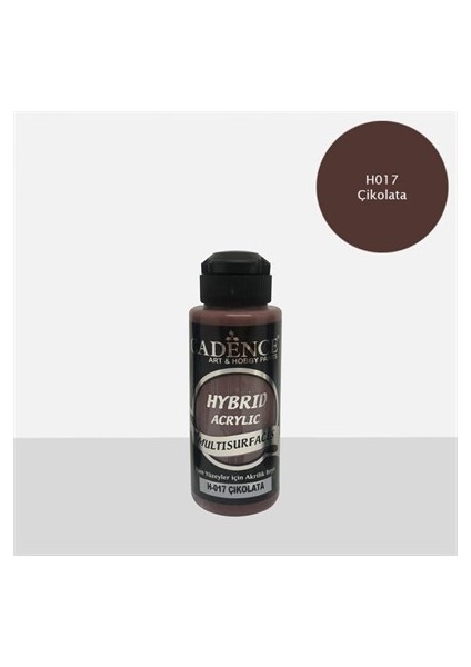 Çikolata Cadence Multisurface Akrilik Boya H017 - 120 ml