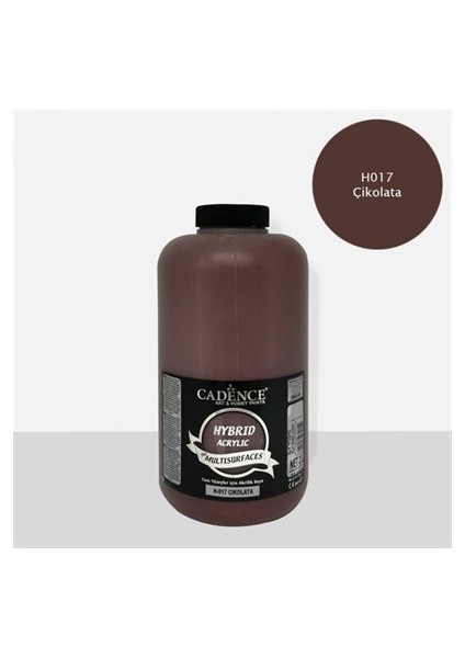 Çikolata Cadence Multisurface Akrilik Boya H017 - 2000 ml