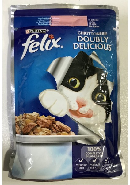 Somonlu ve Sardalyalı Pouch 85 gr x 10 Adet