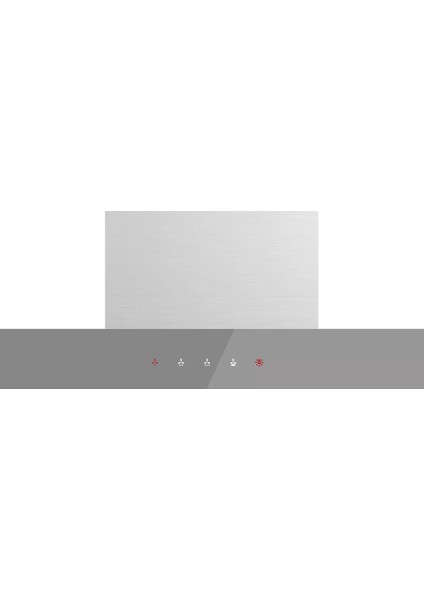 Davlumbaz Duvar Tipi 60 cm Gri Renk Yıkanabilir Filtre ve LED Aydınlatma ile fiyatları