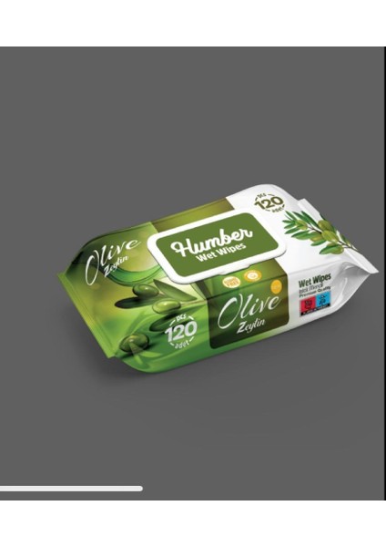 Humber Islak Mendil Zeytin 120'LI