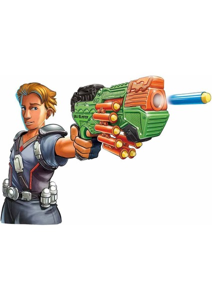Air Warriors Belt Blaster Sünger Dart Atan Oyuncak