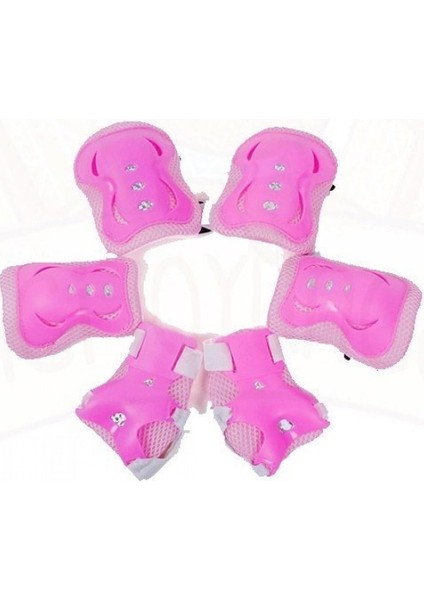 Çocuk Dizlik Dirseklik Seti Pembe