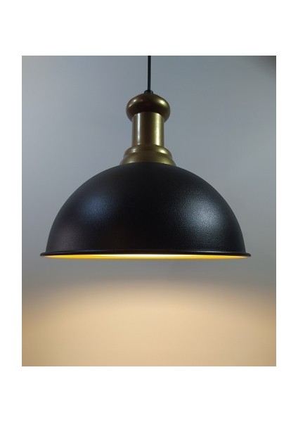 Vintage Retro Rustik 30 cm Metal Sarkıt Avize
