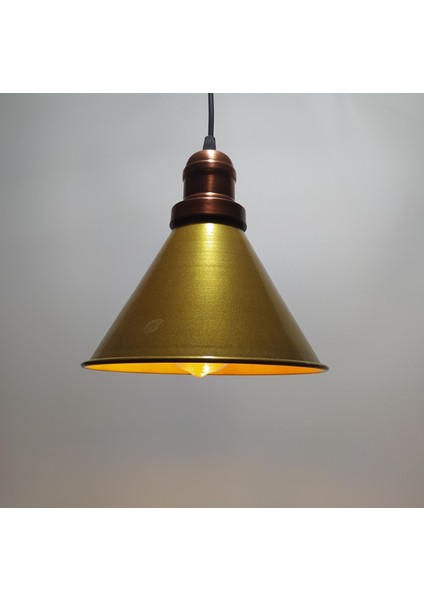 Retro Vintage Rustik Bronz Tekli Sarkıt Avize Mylights Retro Rustik Vintage Metal Sarkıt