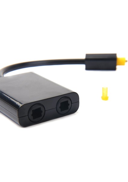 Optik Çoklayıcı Optical Splitter 1 Griş 2 Çıkış Optik Çoğaltıcı Spdıf Toslink Fiber Optik Ses Kablosu fiyatları