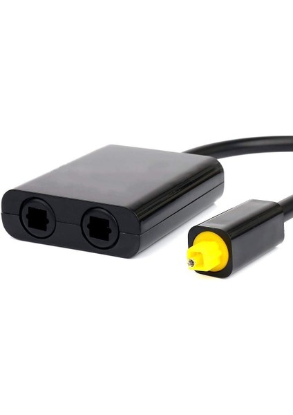 Optik Çoklayıcı Optical Splitter 1 Griş 2 Çıkış Optik Çoğaltıcı Spdıf Toslink Fiber Optik Ses Kablosu fırsatları