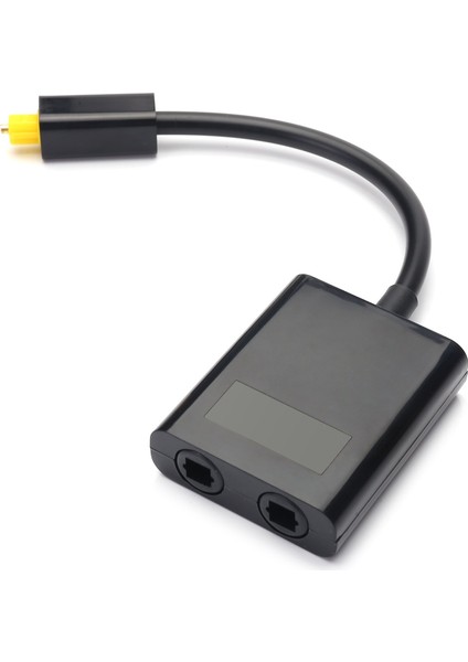 Optik Çoklayıcı Optical Splitter 1 Griş 2 Çıkış Optik Çoğaltıcı Spdıf Toslink Fiber Optik Ses Kablosu indirimleri