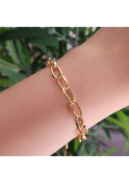 Oval Zincir Bileklik