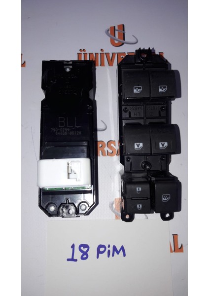 Düğme Cam Açma Hılux 15-17 Ön Lh