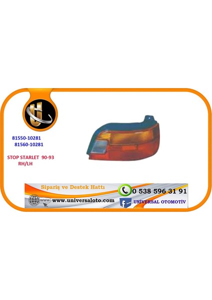 Stop Starlet 90-93 Rh