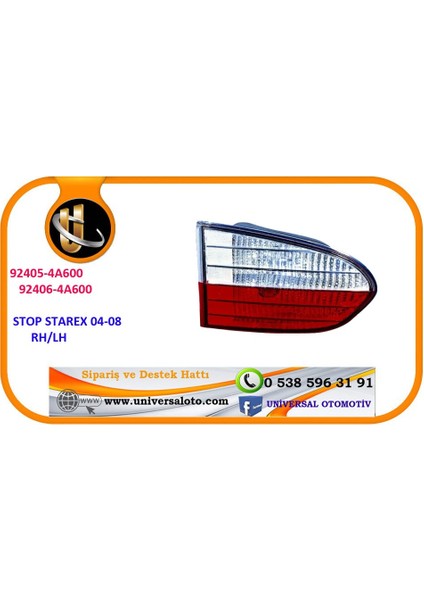 Stop Starex 05-07 Iç Lh