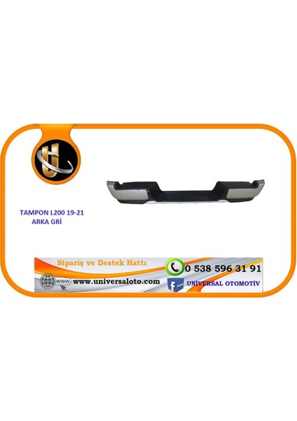 Tampon L200 19-21 Arka (Gri)