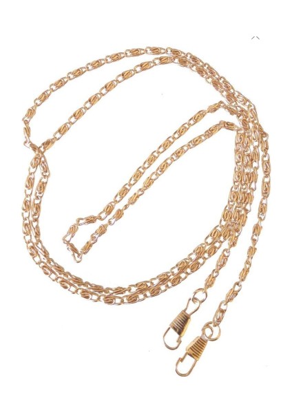 10 Adet Light Gold Ince Zincir 1.20 cm