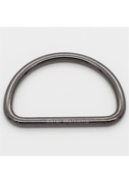 10 Adet D Halka (Siyah) 2,5CMX3MM