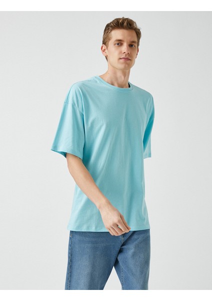 Erkek Oversize Basic Tişört