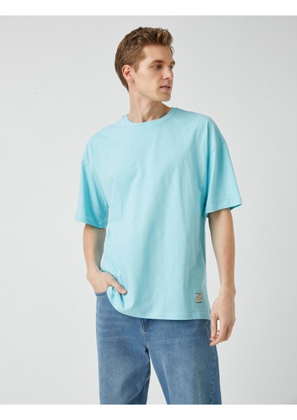 Erkek Oversize Basic Tişört