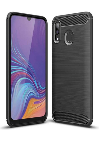 Samsung Galaxy A20 Kılıf Antişok Korumalı Moor Silikon Kapak