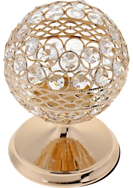 17 cm Kristal Bling Adalet Tealight Mumluk Dekor # 5 S (Yurt Dışından)