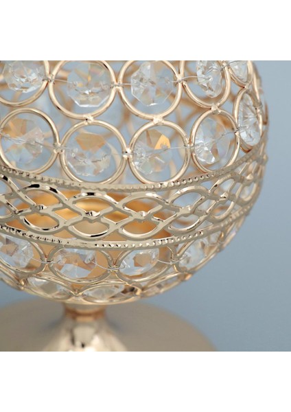 17 cm Kristal Bling Adalet Tealight Mumluk Dekor # 5 S (Yurt Dışından) fırsatları