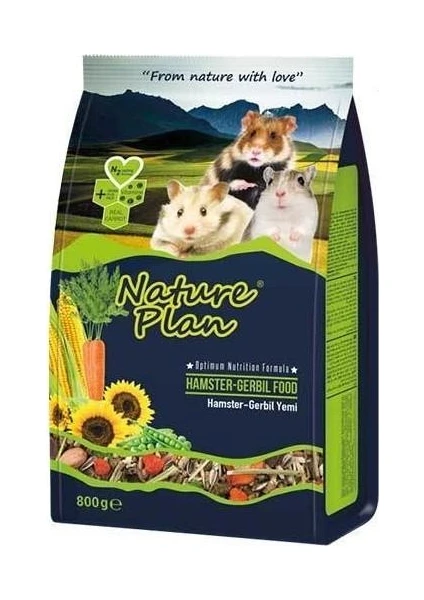 Nature Plan Hamster Yemi 800 gr