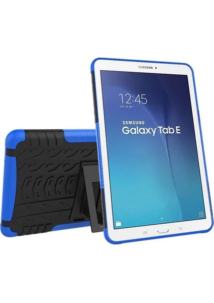 Samsung Galaxy Tab T560 9,6 Inç Standlı Tank Tablet Kılıfı Özel Zırh modelleri