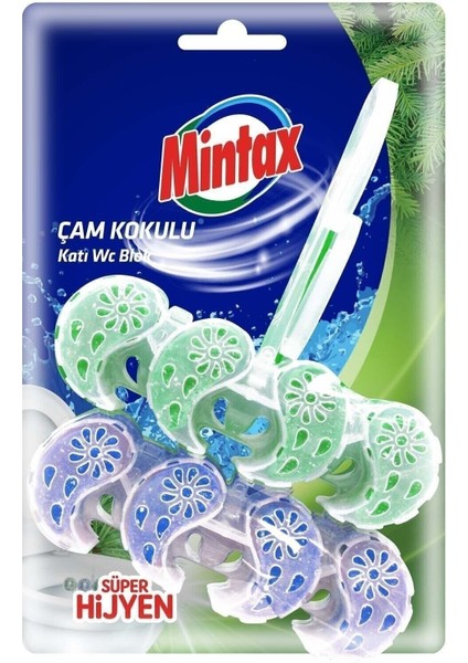 Çam Kokulu Katı Wc Blok 2*48 gr