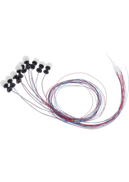 2x 10X Sokak Işık Led'leri Lamba Post Tren Demiryolları Manzara Dekorasyonu 1/100 Ölçekli (Yurt Dışından) fırsatları