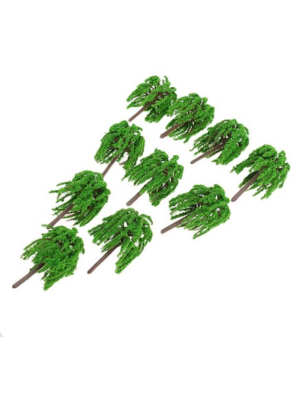 10X Söğüt Ağaçları Model Tren Demiryolu Diorama Wargame River Park Manzara N (Yurt Dışından)