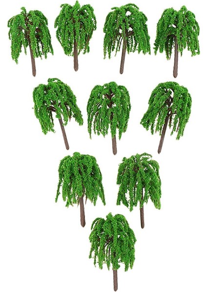 10X Söğüt Ağaçları Model Tren Demiryolu Diorama Wargame River Park Manzara N (Yurt Dışından) fiyatları