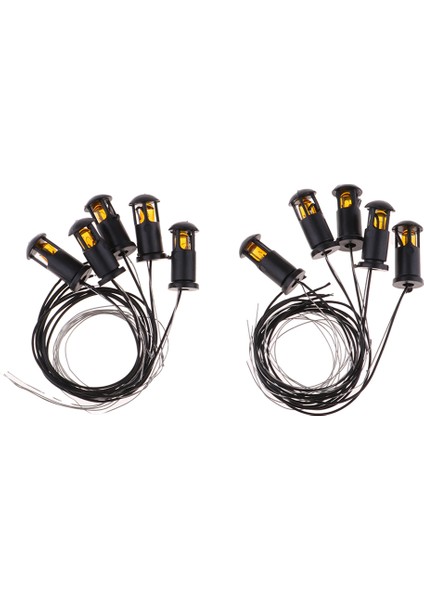 2x 10 Adet 1 cm Yükseklik Çim Modeli Işık Fener Mini Için (Yurt Dışından) modelleri