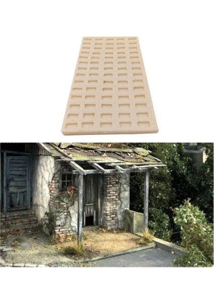 1/35 Ölçekli Silikon Kalıp Simülasyon Uzun Tuğla Zemin Bina Dıy Malzemeleri (Yurt Dışından) indirimleri