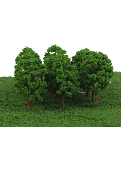 Model Ağacı Peyzaj Manzarası 1: 150 Ölçekli Yeşil Mini Modeli Ağacı Diorama 40 Adet (Yurt Dışından) modelleri
