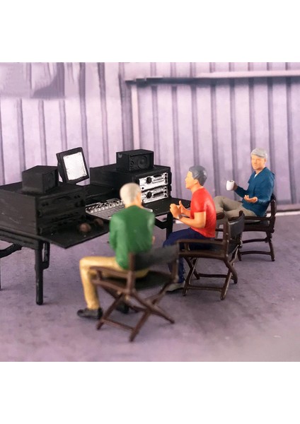 3x1:64 Boyalı Şekil W / Masa Sandalye Direktör Bebekler Dekorasyon Gençler Için Turuncu (Yurt Dışından) fırsatları