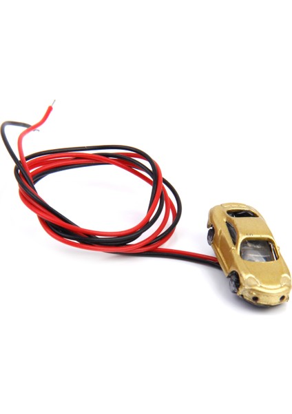 Manzara Düzeni Veya Diorama 12V Için Işıklı 10 Adet Model Araba (Yurt Dışından)