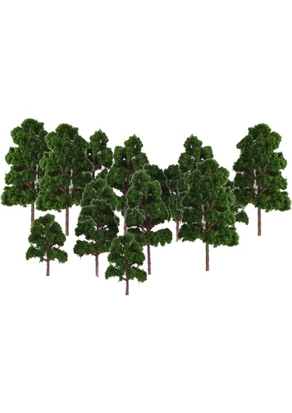 20 Adet Model Ağaçları Düzeni Tren Demiryolu Diorama Wargame Peyzaj Manzara (Yurt Dışından)