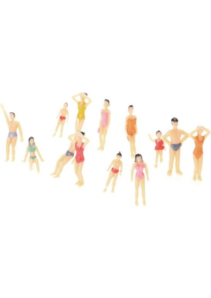 20 Boyalı Model Plajı Paketi Insanlar Figürler Boyutu Düzeni 1: 150 N Ölçek (Yurt Dışından) indirimleri