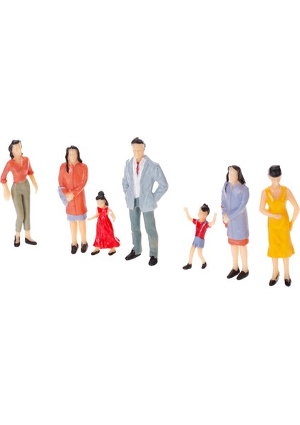 20 Adet G Ölçeği 1:25 Boyalı Değişim Pozlar Yaşlar Model Tren Yolcu Insanlar Rakamlar (Yurt Dışından) fırsatları