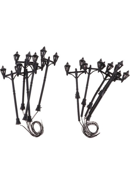 LED Sokak Lambası 1:75 - 1: 200 Ölçekli LED Lamba Demiryolu Mini Peyzaj Lambası Için (Yurt Dışından) fiyatları