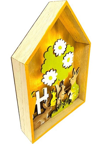 Tatil Beyanı Süsleme Tavşanı Için Kumandalı Ahşap Paskalya Pil (Yurt Dışından) indirimleri