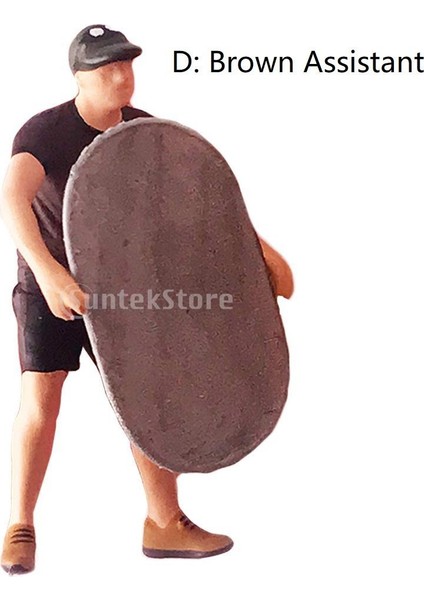 1/64 Boyalı Rakamlar, Minyatür Çakmak Reçine Playset Şekil Açıklandığı Gibi Dollhouse Için (Yurt Dışından)